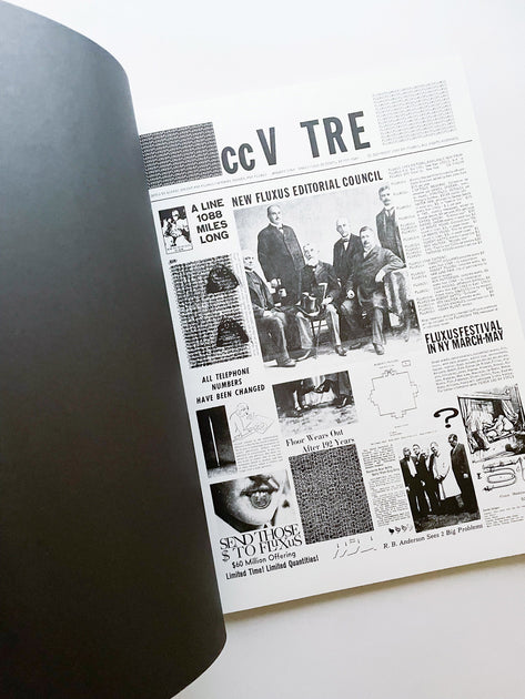 The Fluxus Newspaper フルクサス 新聞紙 ccV TRE George Maciunas. Fluxus cc V TRE Fluxus Fluxus newspaper no. 2
