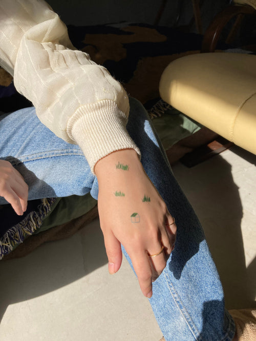 Tattoo Sticker: tiny luck
