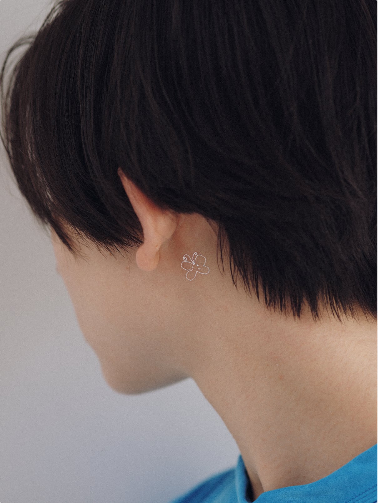 Tattoo Sticker: Fluttering Heart (Beam)
