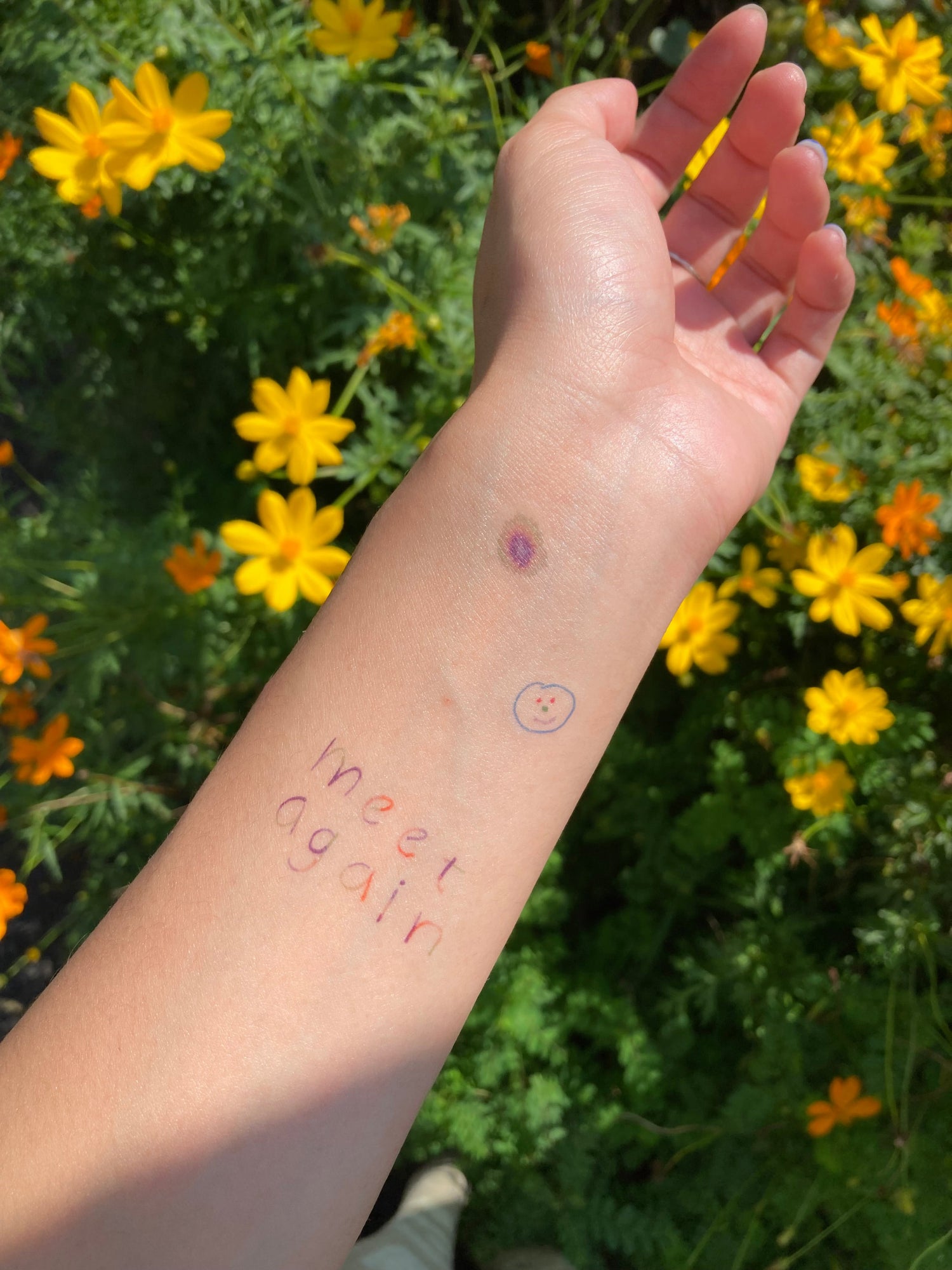 Tattoo Sticker: MEET AGAIN