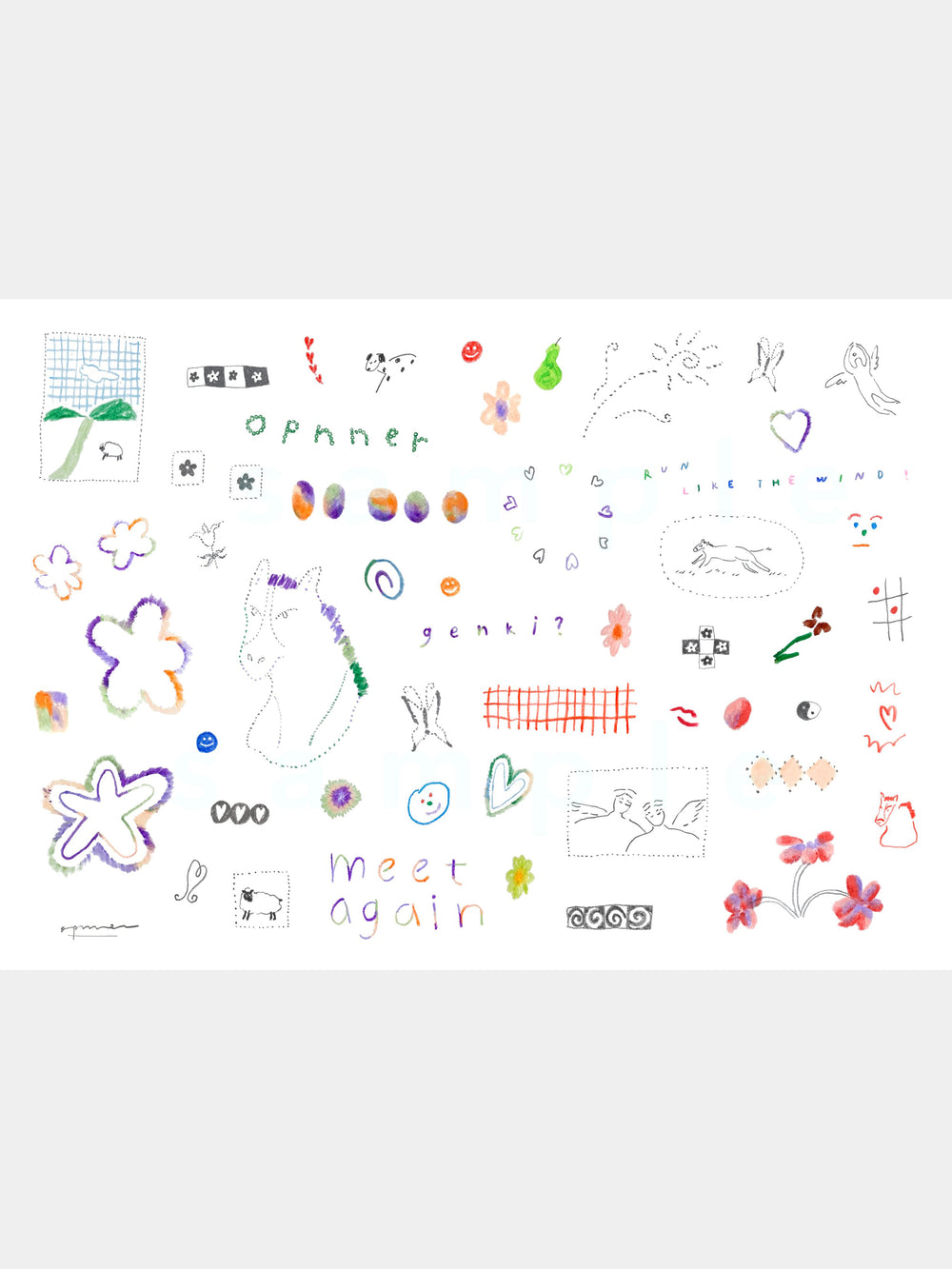 Tattoo Sticker: MEET AGAIN