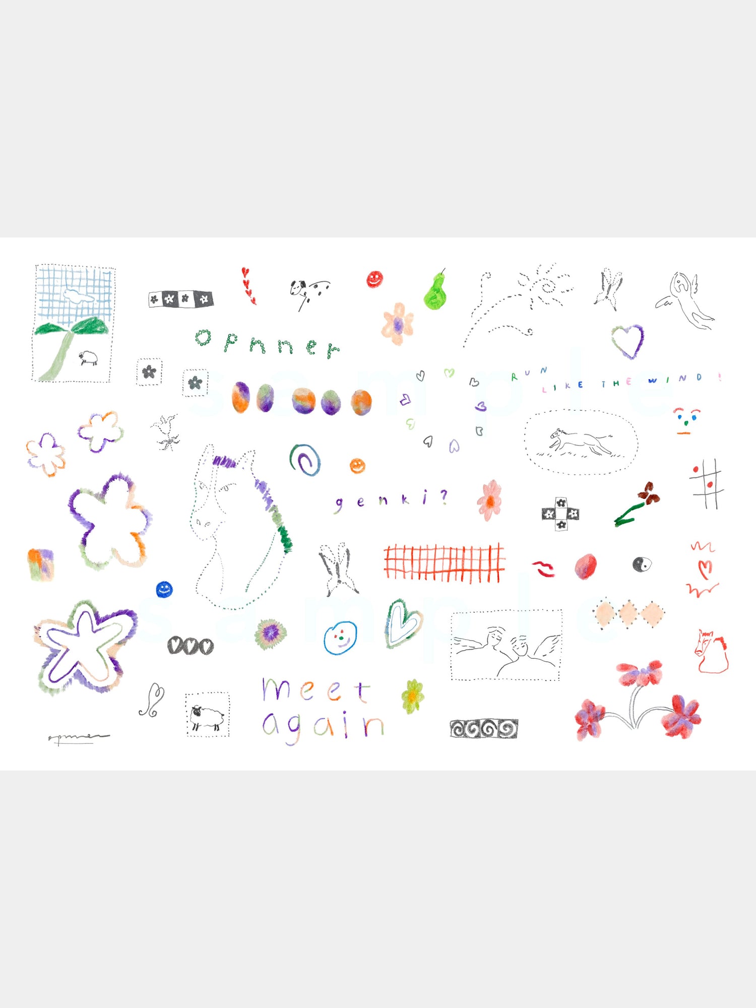 Tattoo Sticker: MEET AGAIN