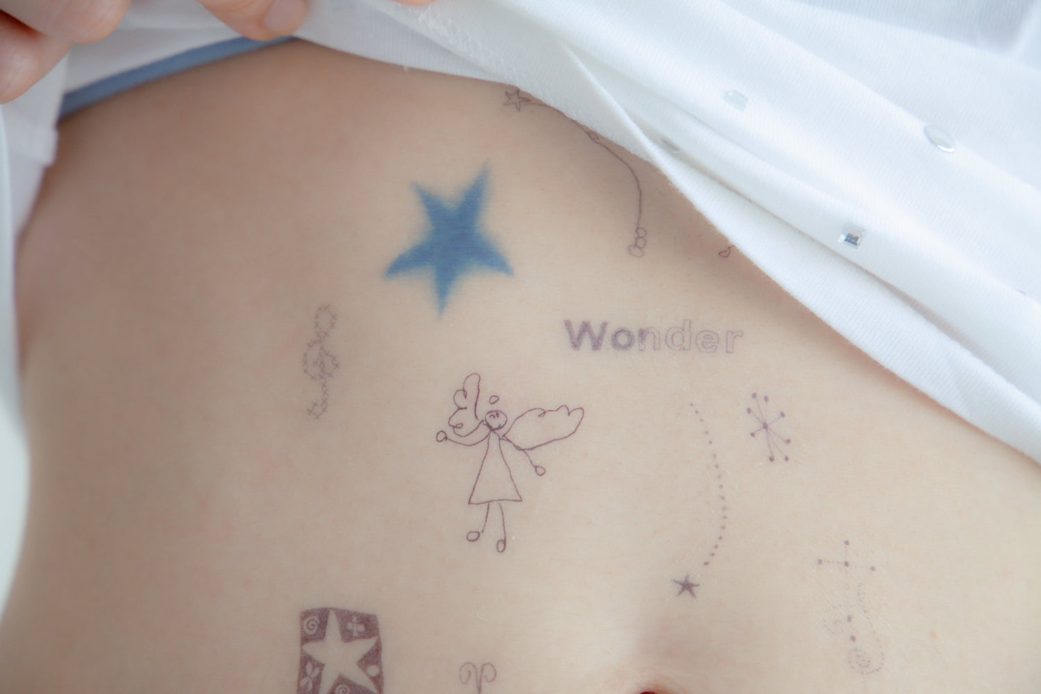 Tattoo Sticker: Wonder