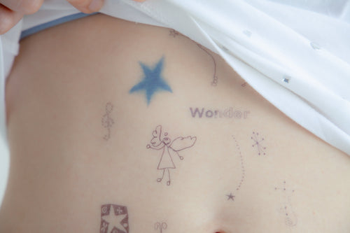 Tattoo Sticker: Wonder