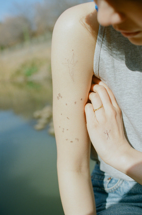 Tattoo Sticker: on-the-way
