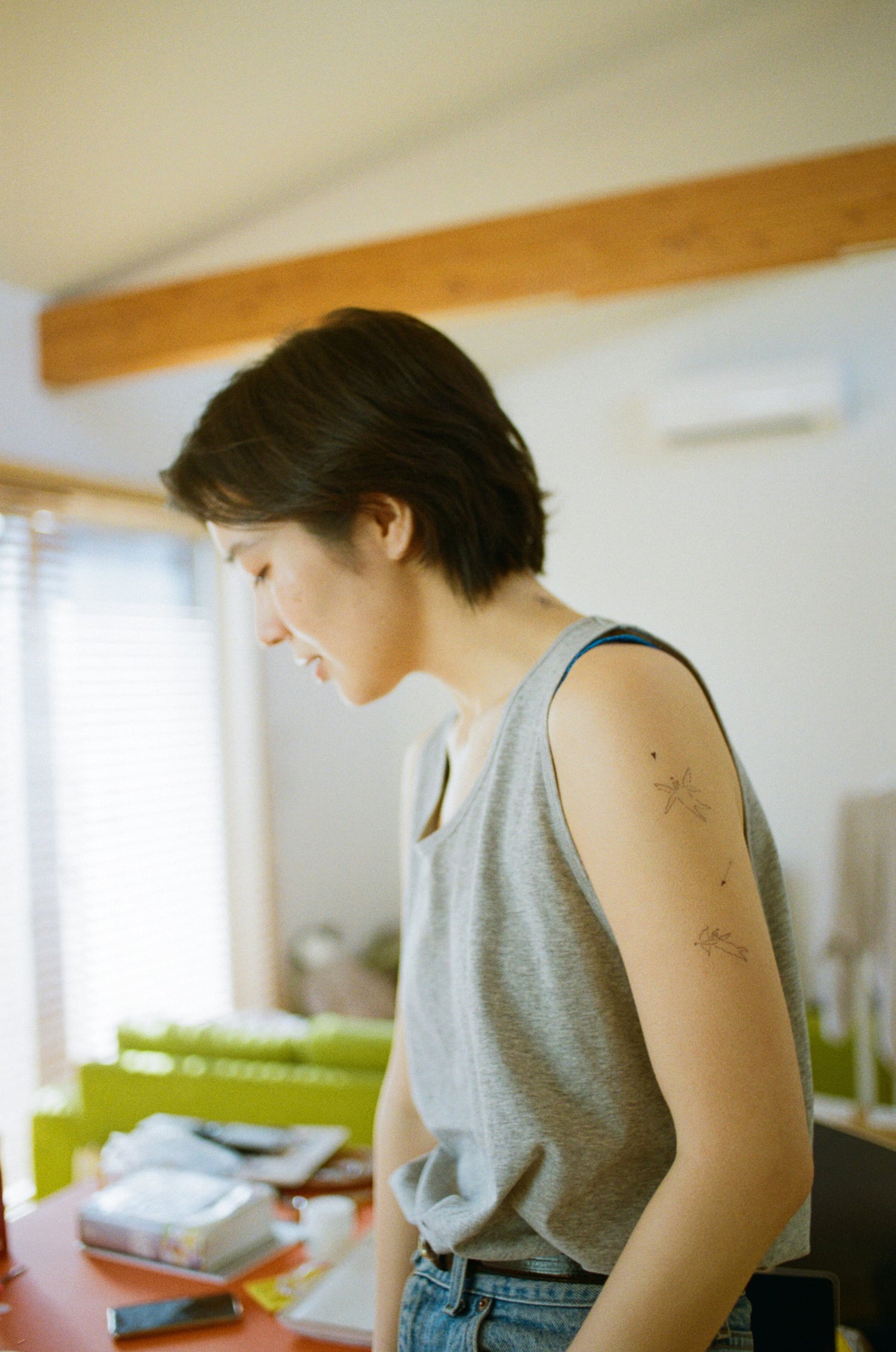 Tattoo Sticker: on-the-way