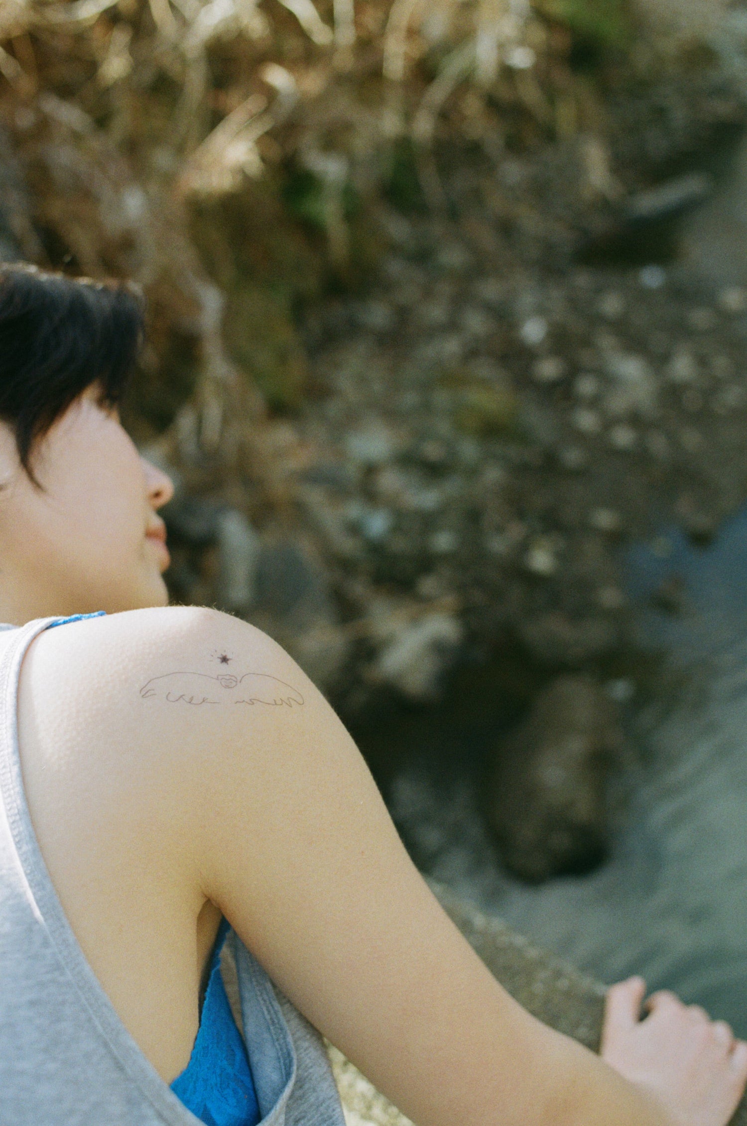 Tattoo Sticker: on-the-way