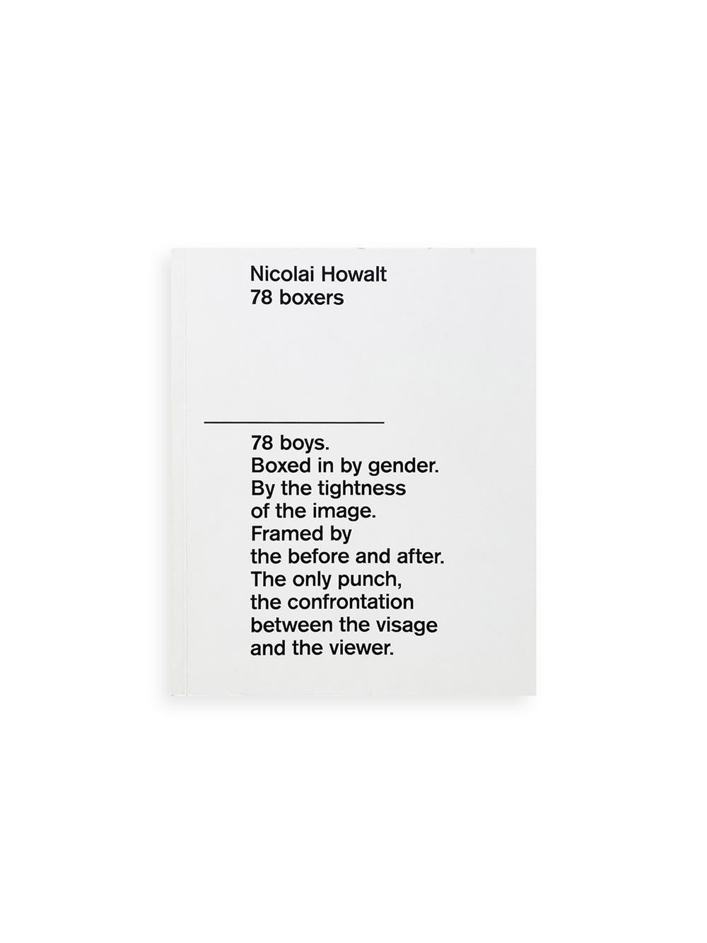 78 BOXERS / Nicolai Howalt