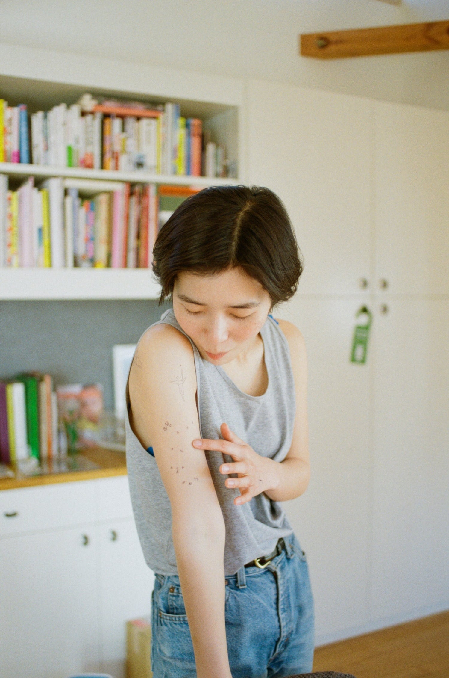 Tattoo Sticker: on-the-way