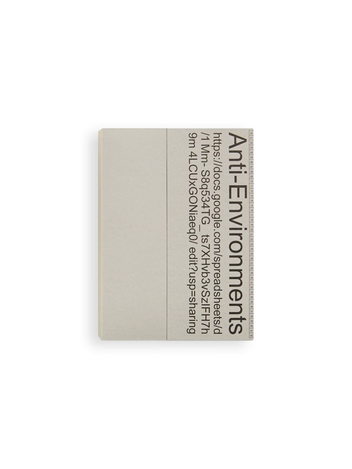 Anti-Environments / Luis Adrian Borchardt