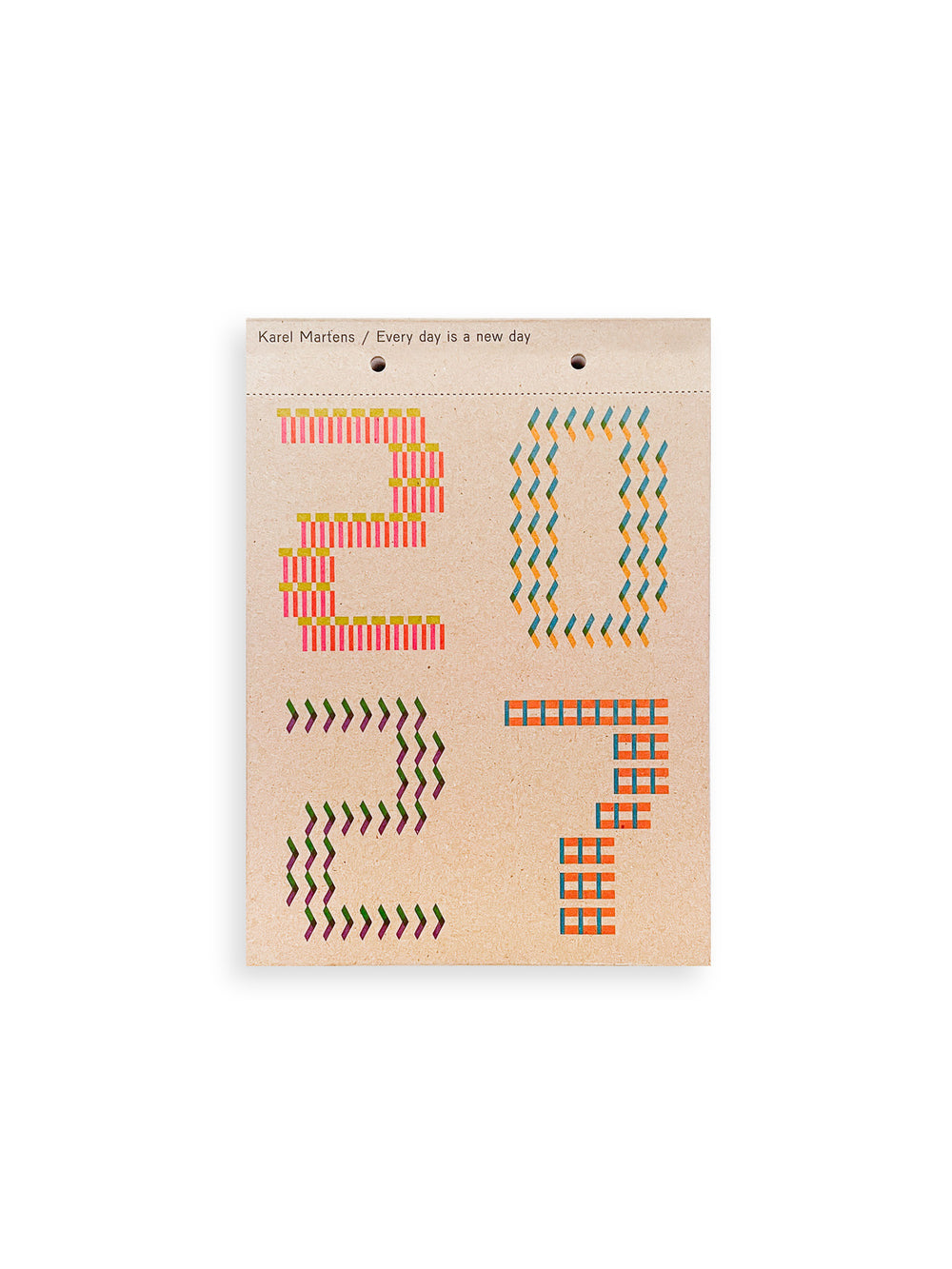 Every day is a new day 2027 / Karel Martens
