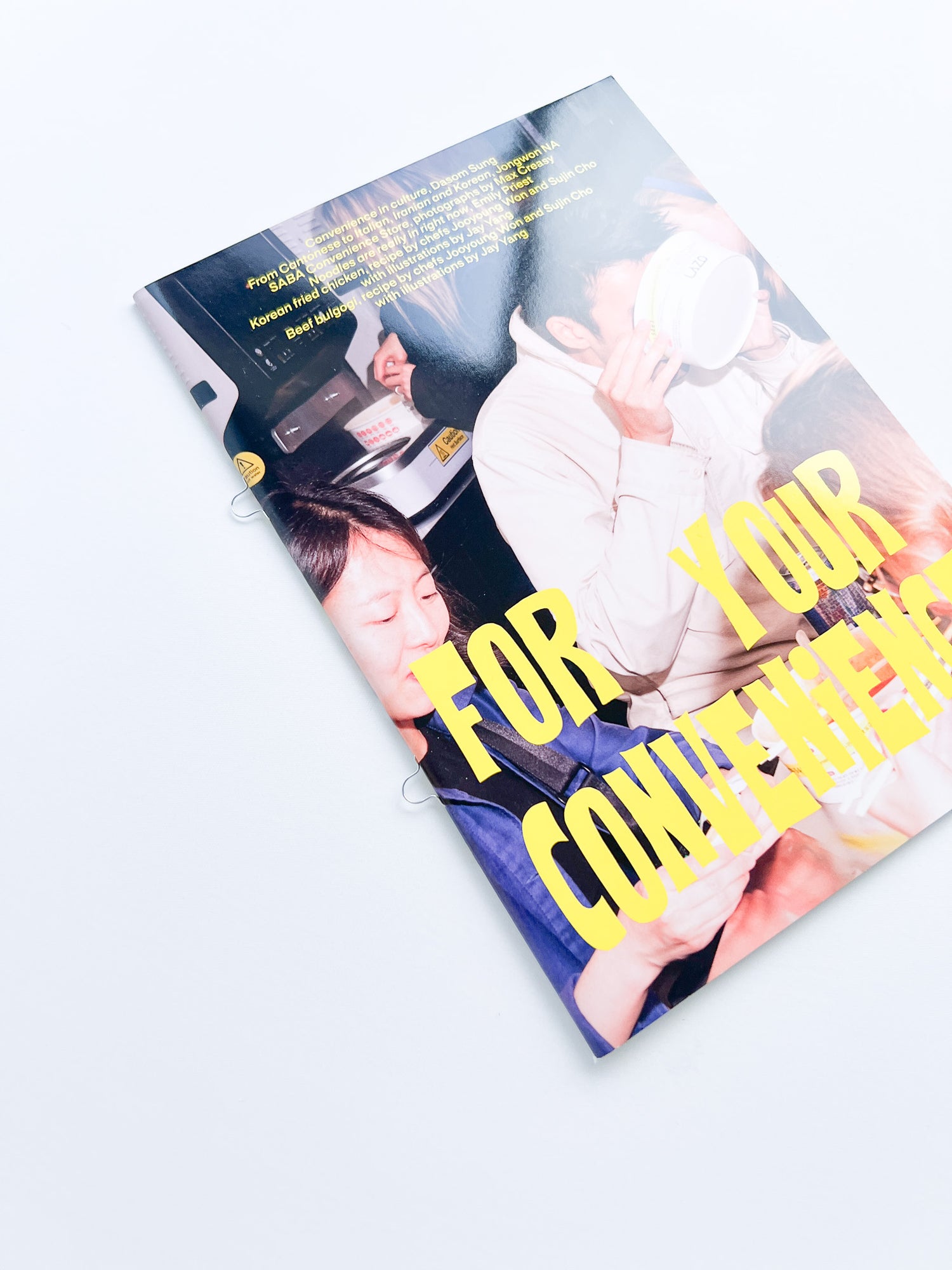 For your convenience