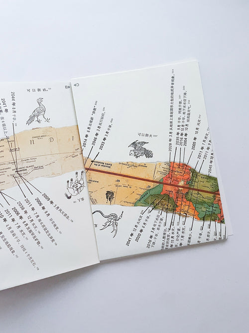 Travel Guide for 2000-2046 / Huang Yong Ping