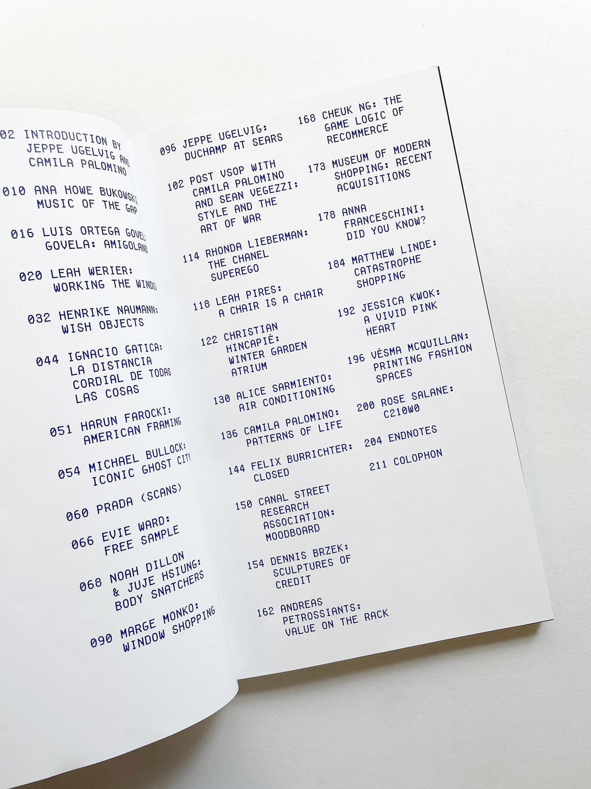 VISCOSE JOURNAL ISSUE 05: RETAIL