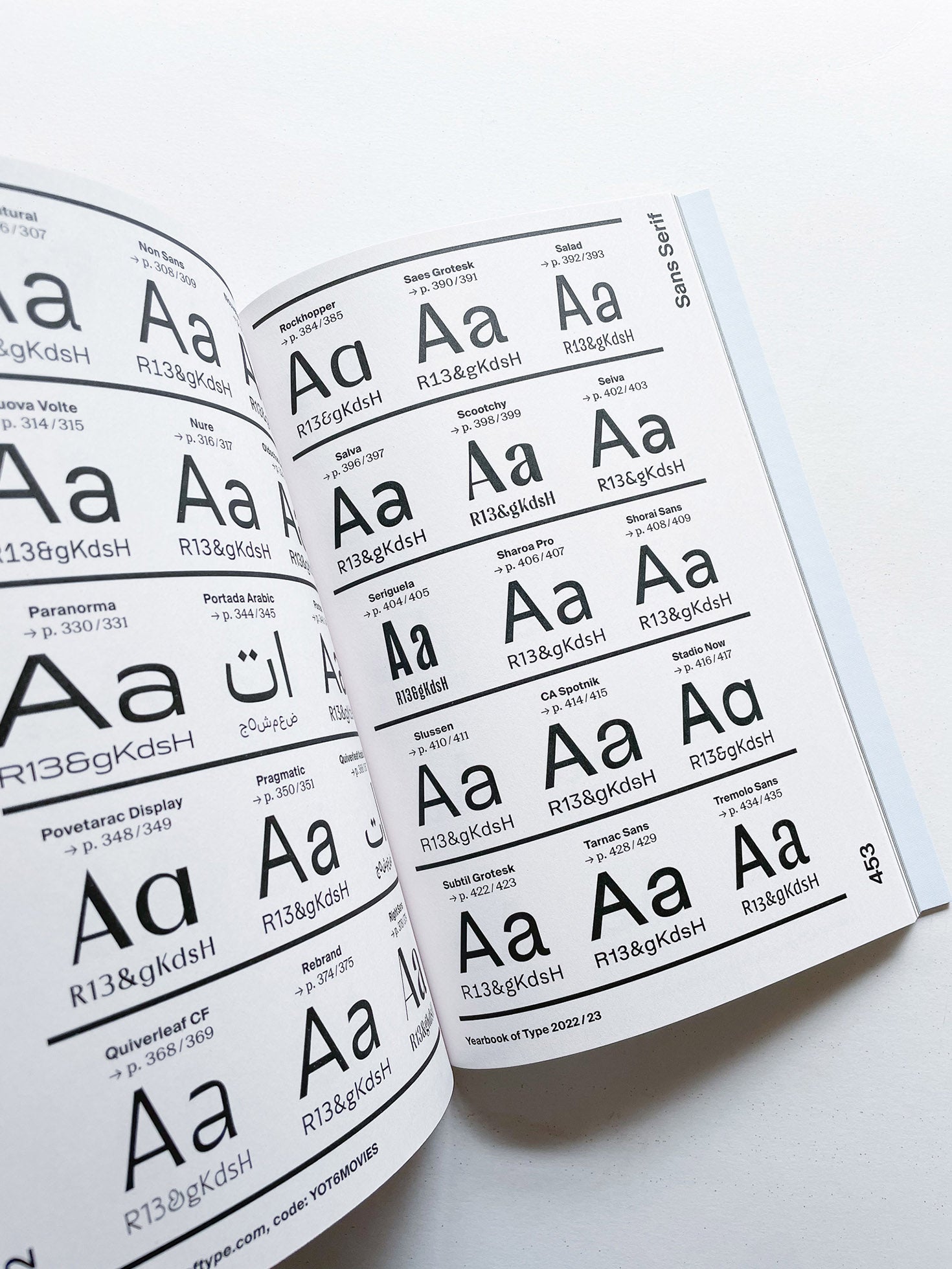 Yearbook of Type #6 2022/23 – Movie Edition