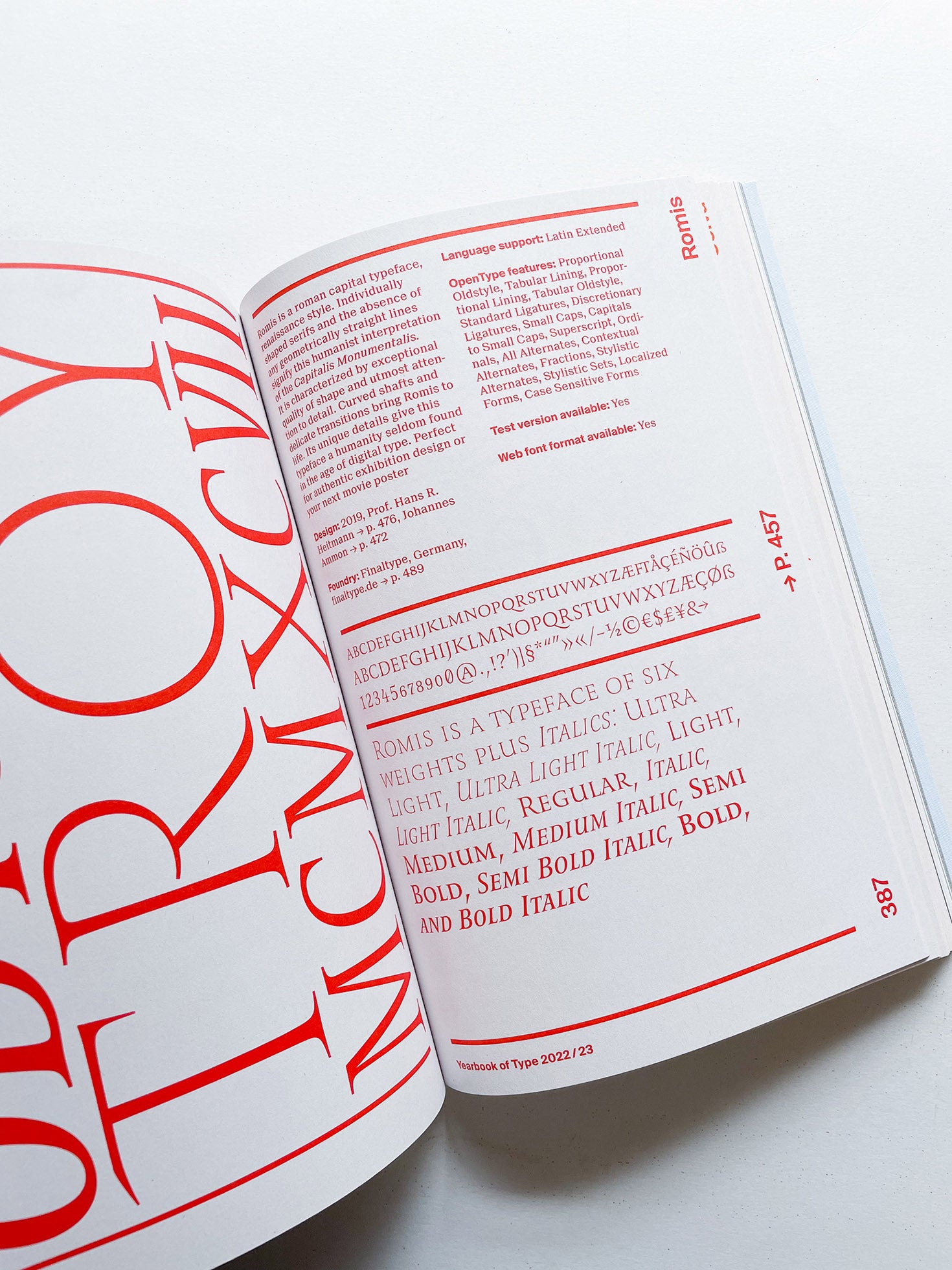 Yearbook of Type #6 2022/23 – Movie Edition