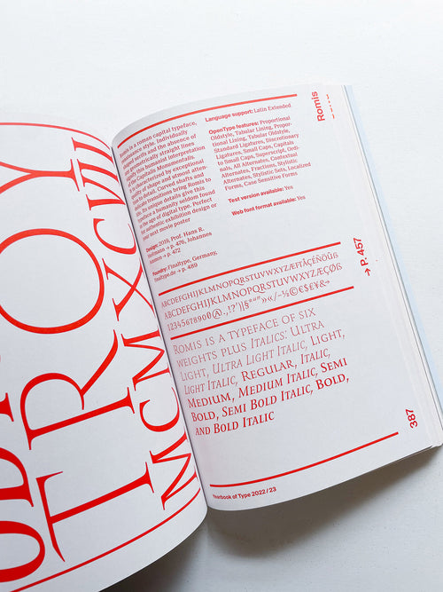 Yearbook of Type #6 2022/23 – Movie Edition