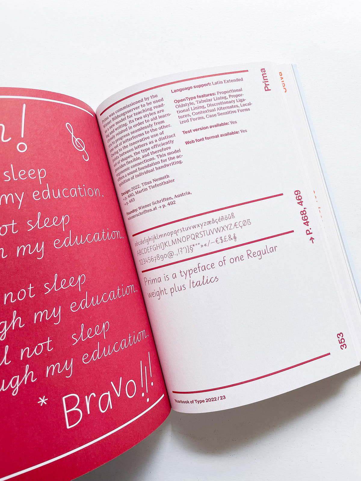 Yearbook of Type #6 2022/23 – Movie Edition