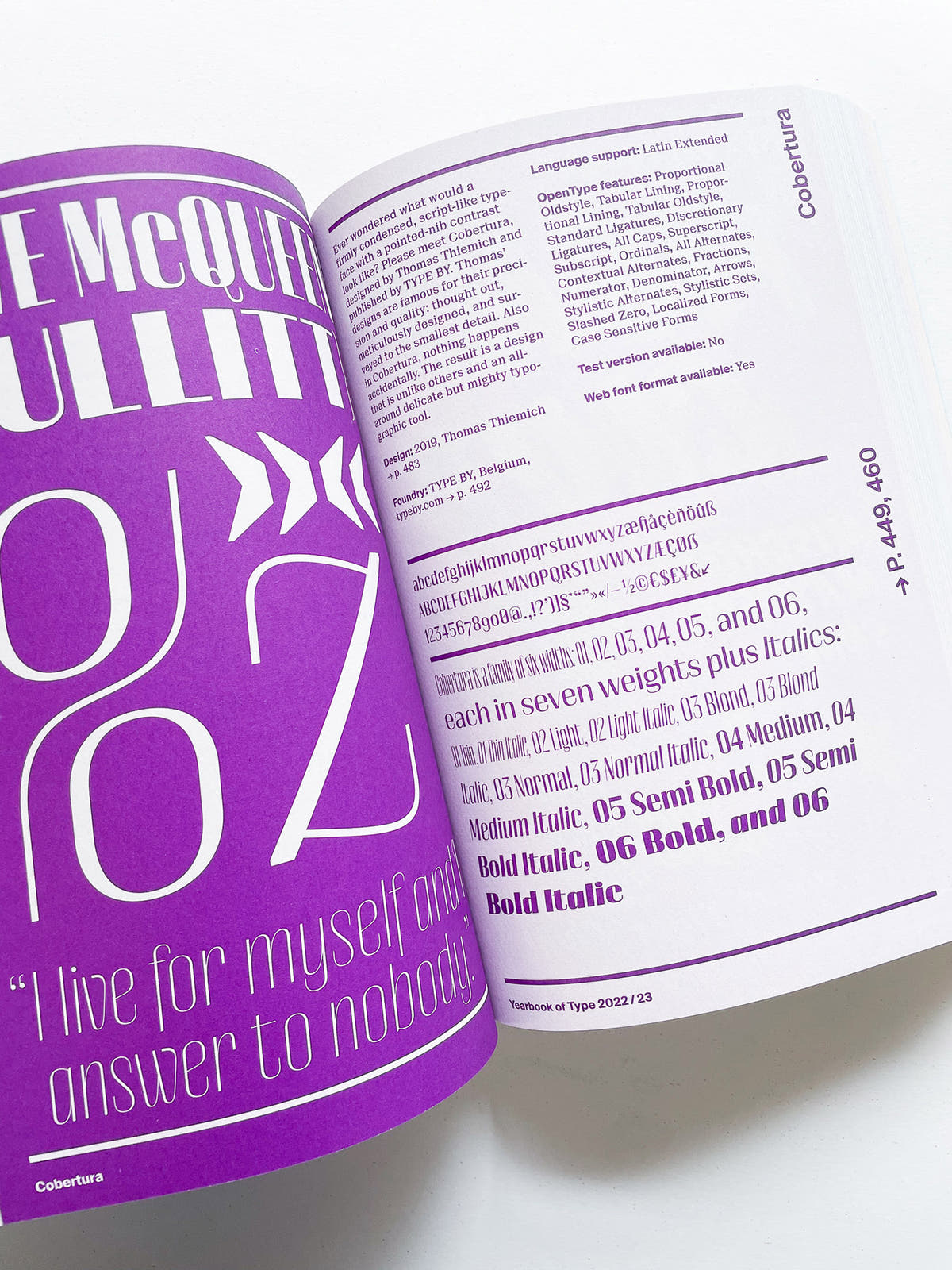 Yearbook of Type #6 2022/23 – Movie Edition