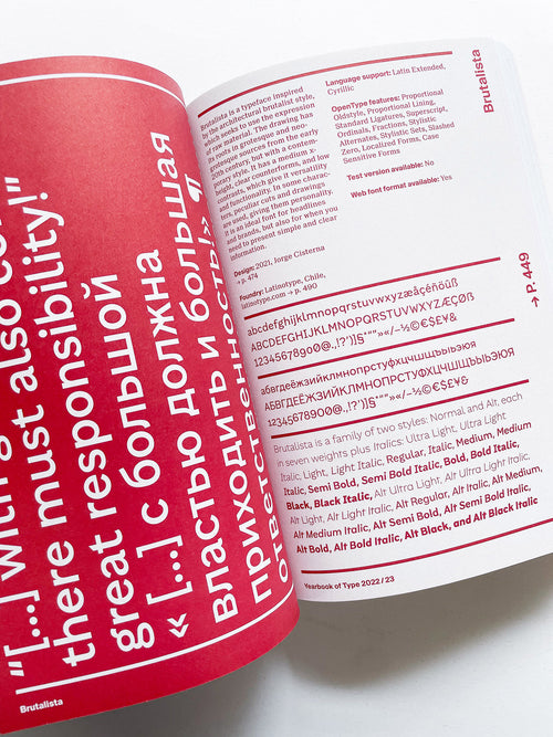 Yearbook of Type #6 2022/23 – Movie Edition