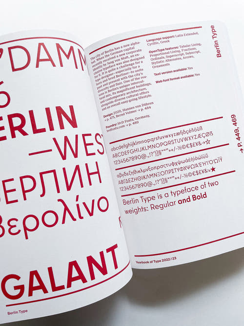 Yearbook of Type #6 2022/23 – Movie Edition