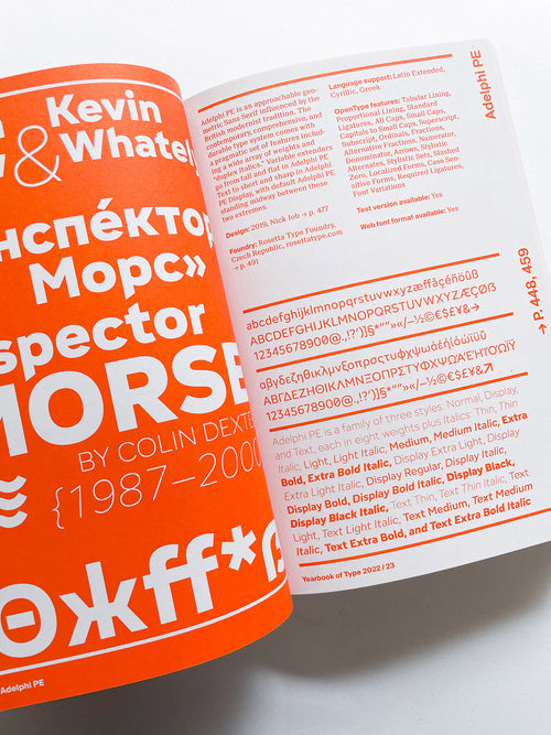 Yearbook of Type #6 2022/23 – Movie Edition