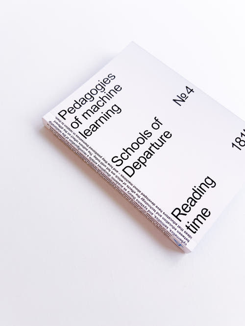 Pedagogies of Machine Learning Schools of Departure Nr. 4 / Stiftung Bauhaus Dessau