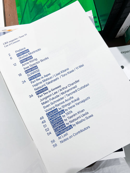 CRX Magazine Issue 01 / Spring 2024