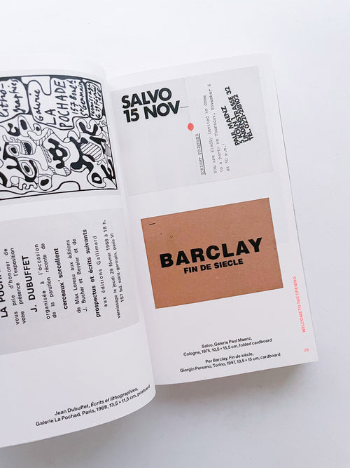 A Work will be Shown. Artist’s Invitations and Announcements 1960-2020 / Maurizio Nannucci