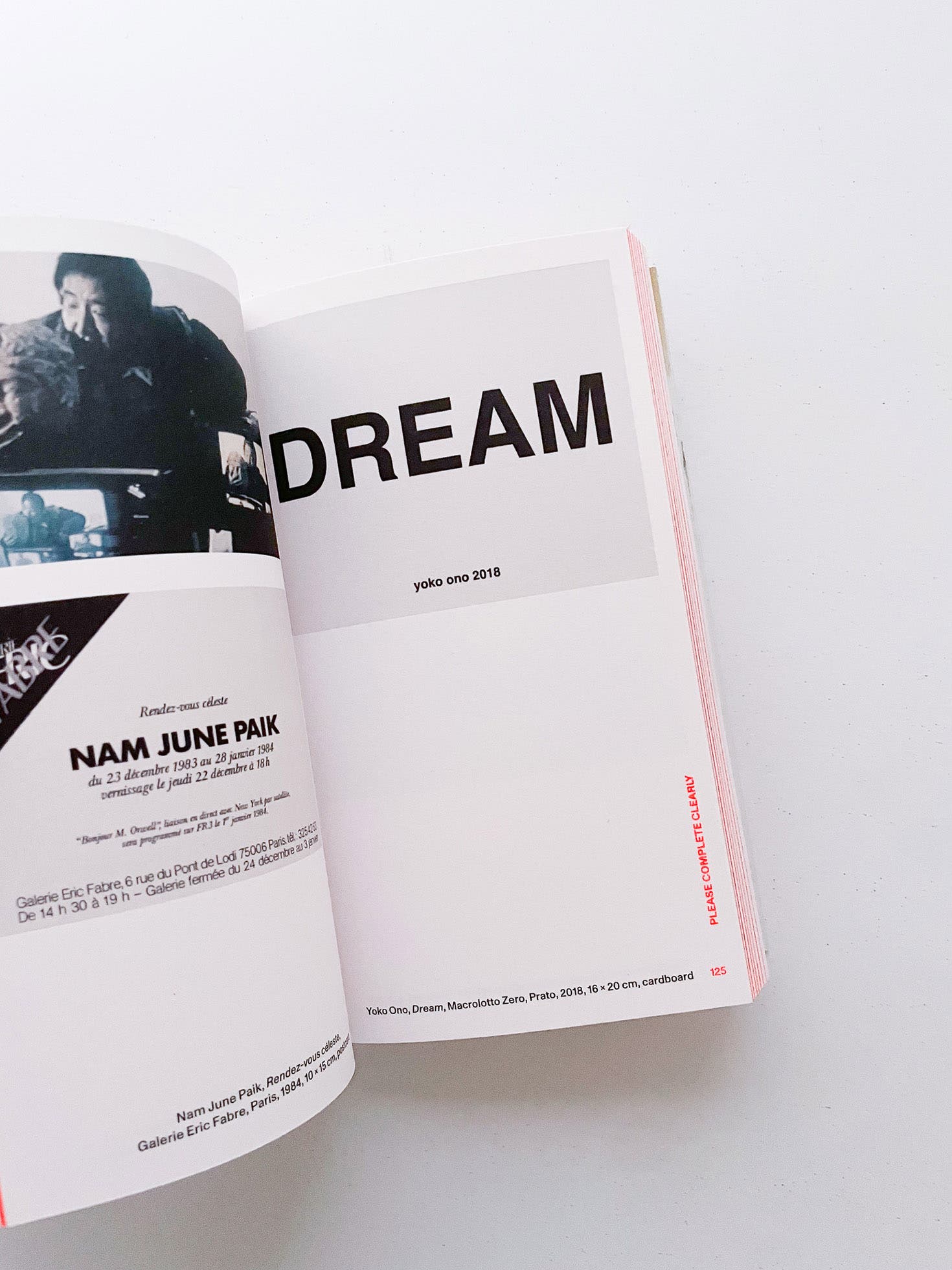 A Work will be Shown. Artist’s Invitations and Announcements 1960-2020 / Maurizio Nannucci