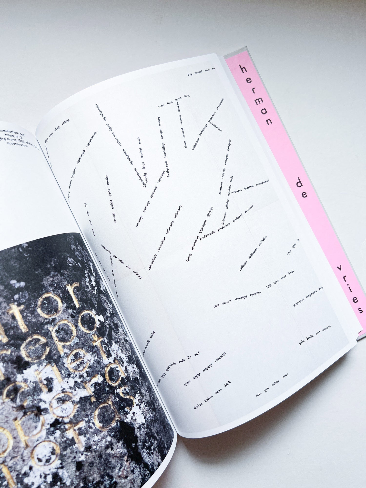 mouans-sartoux, paris, eschenau, digne-les-bains, trédrez-locquémeau / herman de vries