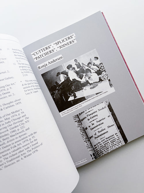 PIECING PAGES On working in fragments / Line Arngaard