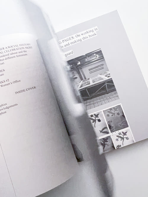 PIECING PAGES On working in fragments / Line Arngaard