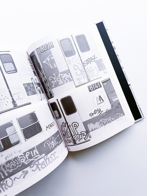 PASSING THROUGH MOVING IN AND GETTING AWAY WITH IT: GORDON MATTA-CLARK NEW YORK CITY GRAFFITI PHOTOGRAPHS, 1972–73 / Gordon Matta-Clark [SECOND PRINTING]