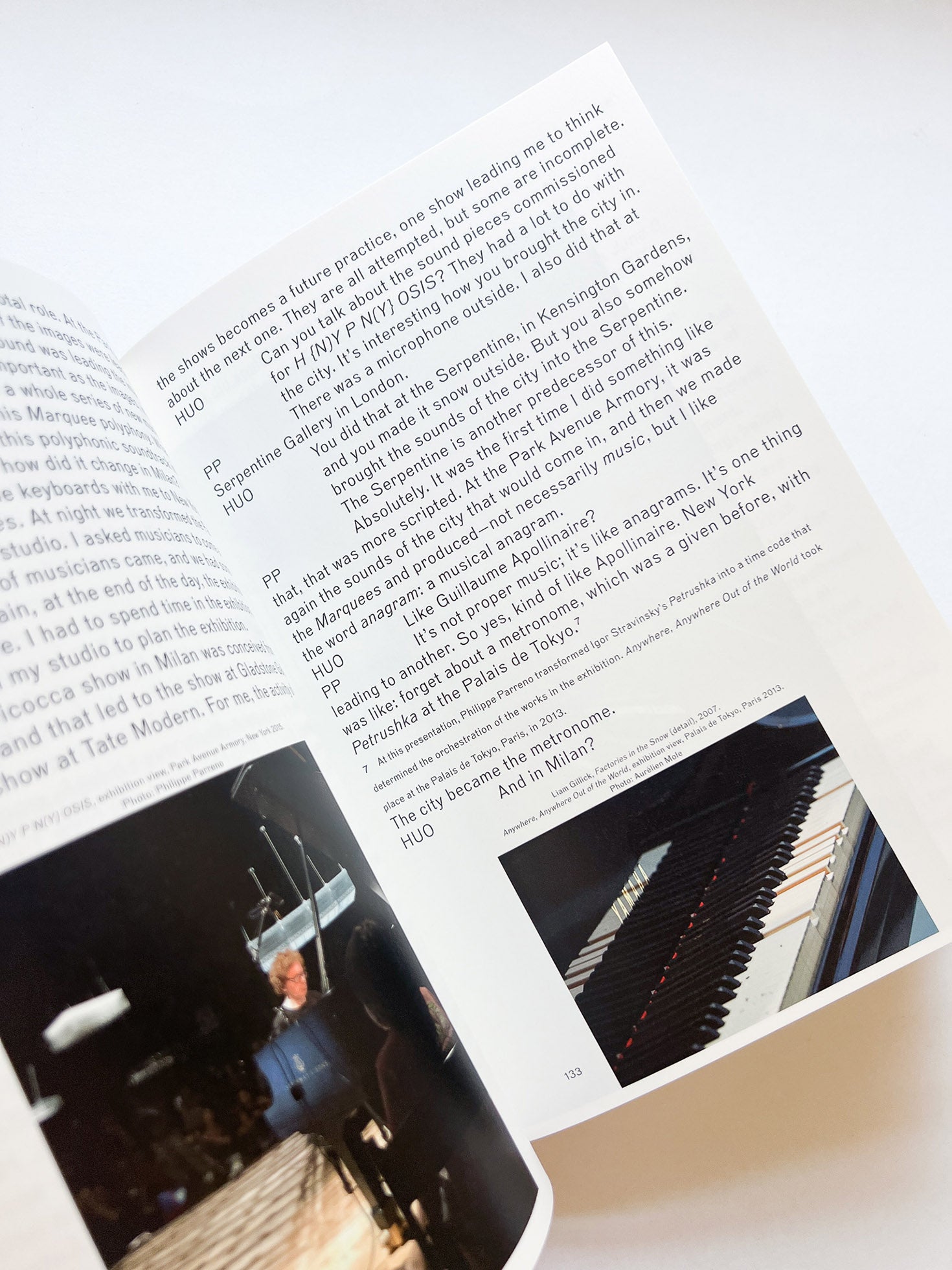 (H {N)Y P N(Y} OSIS  HYPOTHESIS / Philippe Parreno