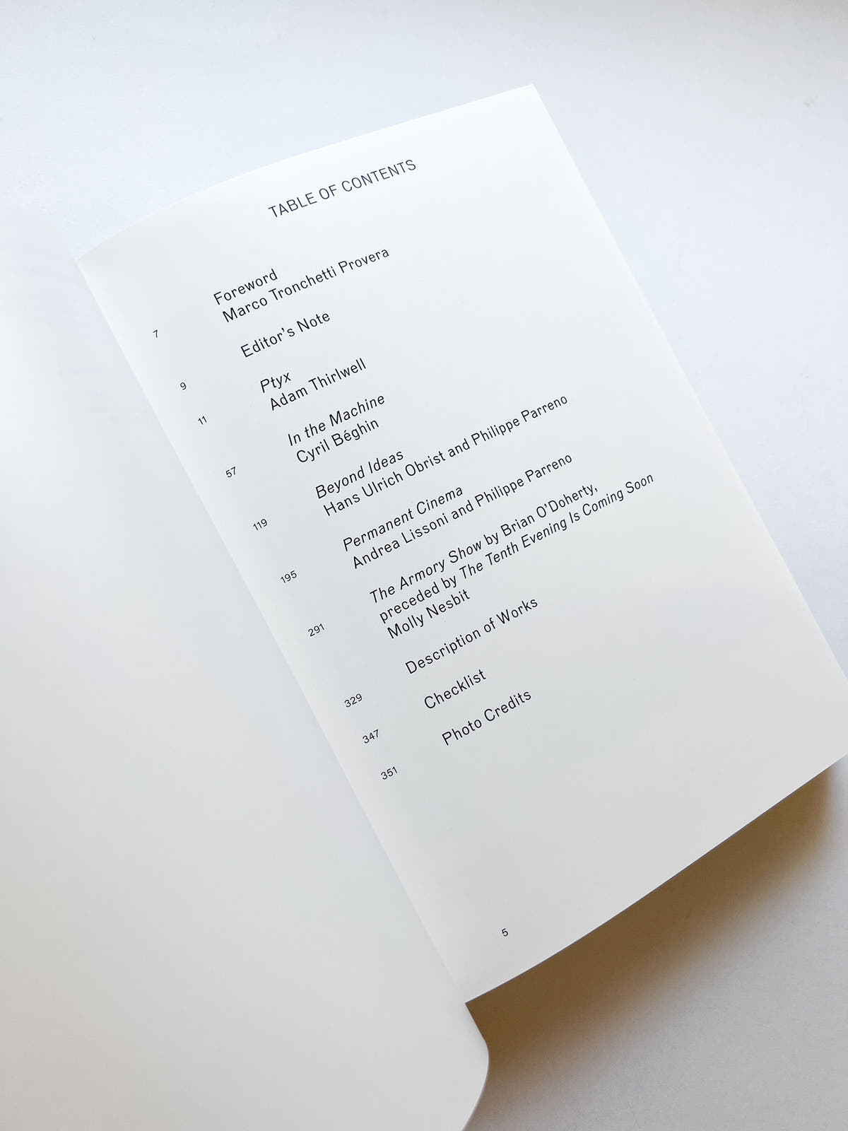 (H {N)Y P N(Y} OSIS  HYPOTHESIS / Philippe Parreno
