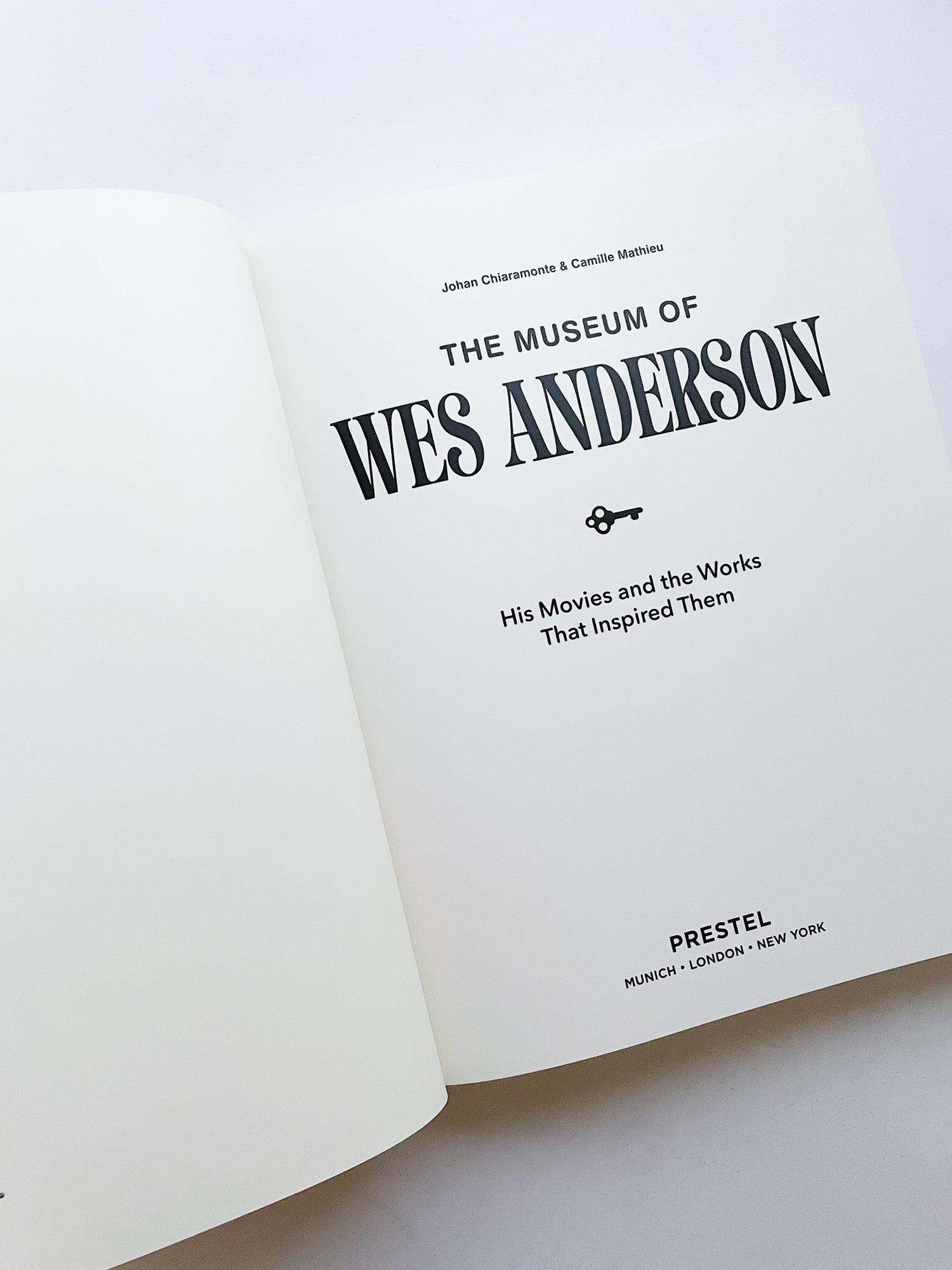 THE MUSEUM OF WES ANDERSON / Wes Anderson, Johan Chiaramonte, Camille Mathieu