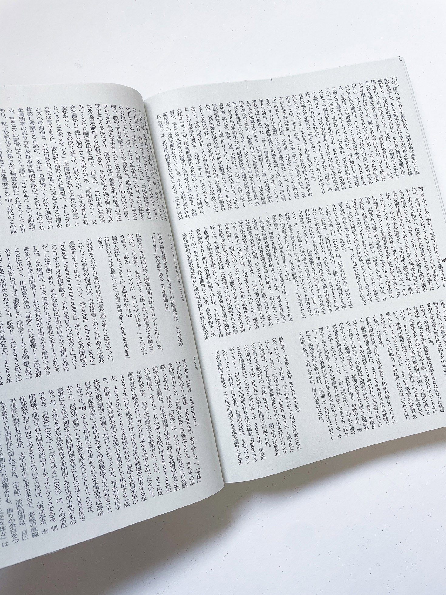 立花文穂展 印象 IT'S ONLY A PAPER MOON（球体11号）/ Fumio Tachibana