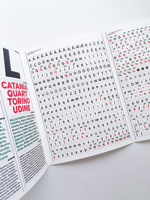 Riforma Type Specimen / Norm