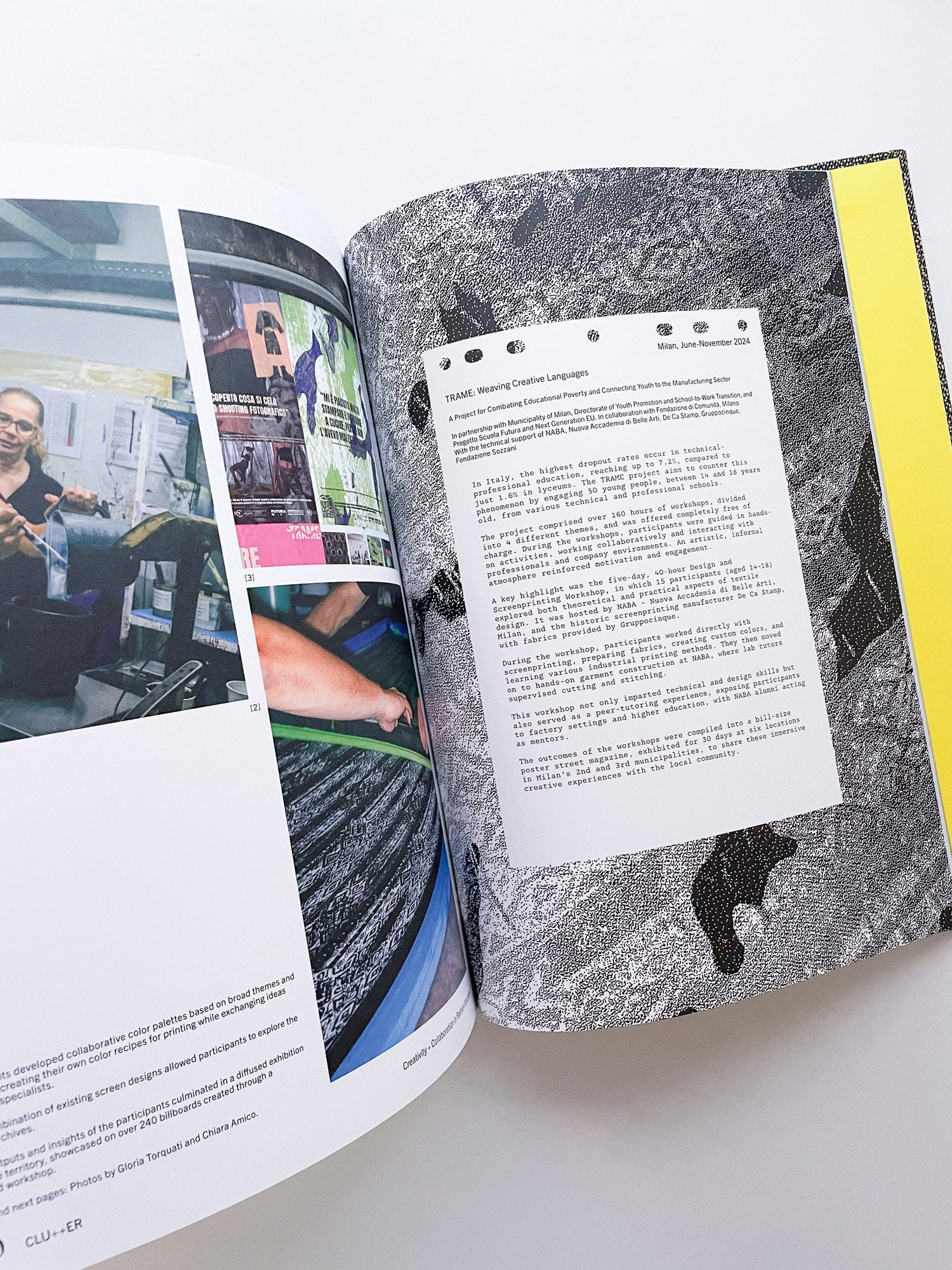 Clu++er: Creativity + Collaboration in Fashion Education