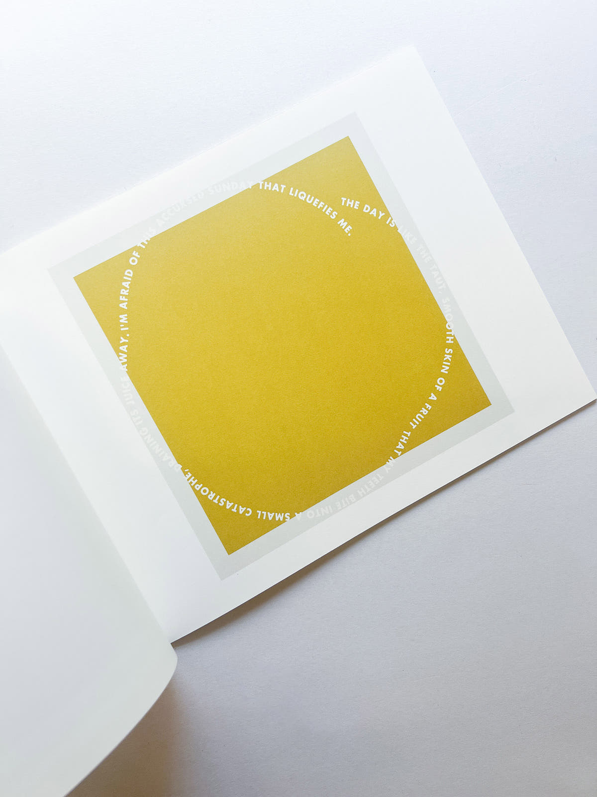 RINGS OF LISPECTOR (AGUA VIVA) / Roni Horn