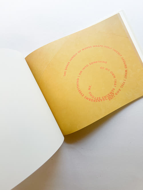 RINGS OF LISPECTOR (AGUA VIVA) / Roni Horn