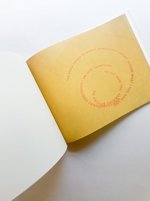 RINGS OF LISPECTOR (AGUA VIVA) / Roni Horn