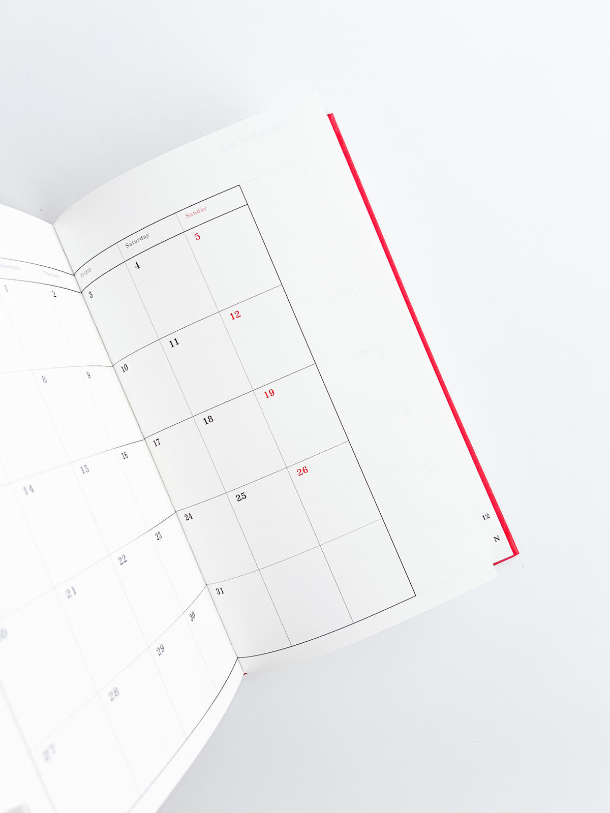 KASAI Kaoru Diary 2027 (Red)