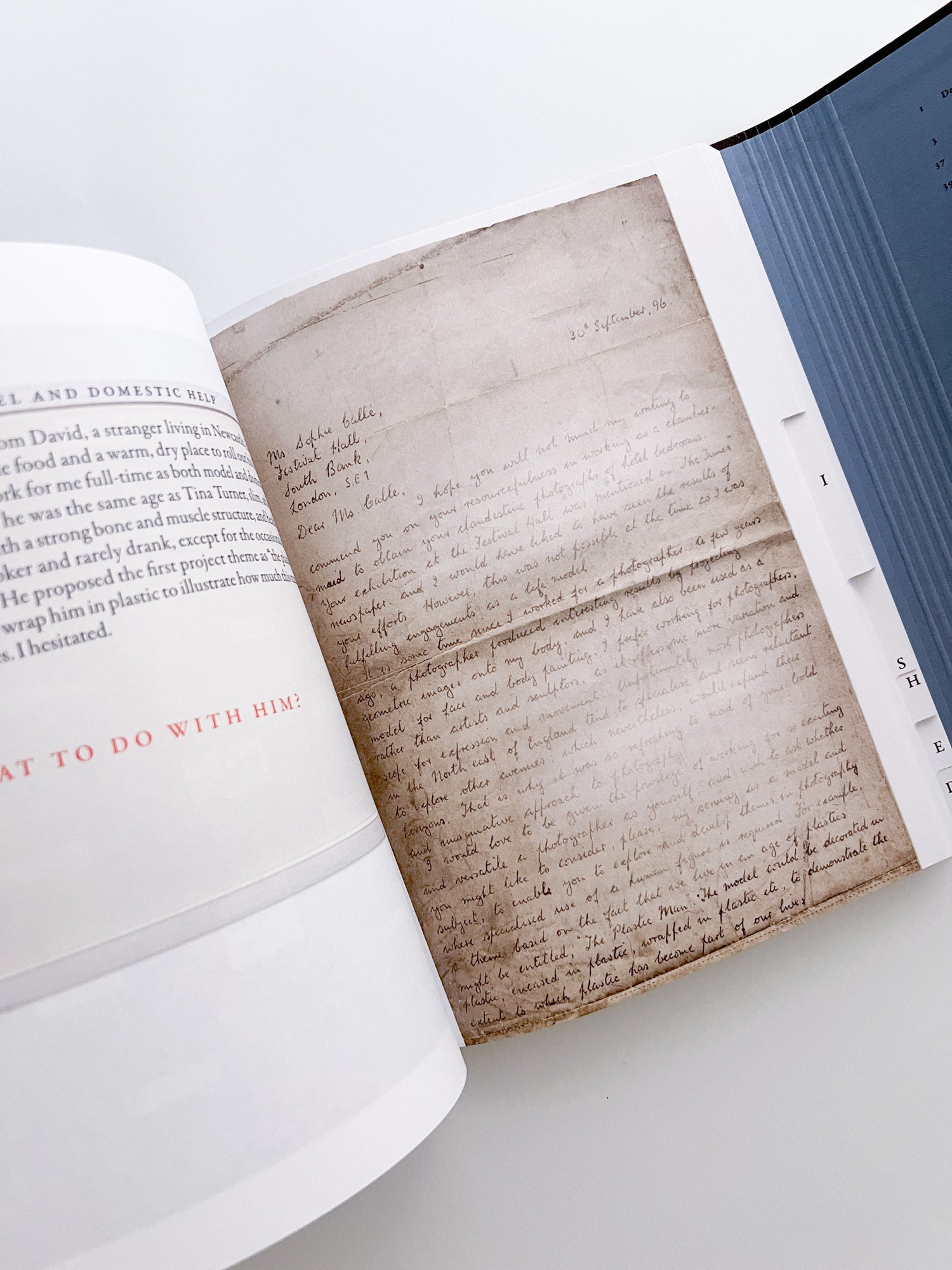 Catalogue raisonné of the unfinished / Sophie Calle