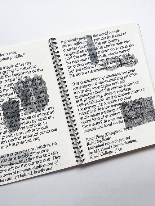 Rain Duplicate / Yunqi Peng (CheapBall)