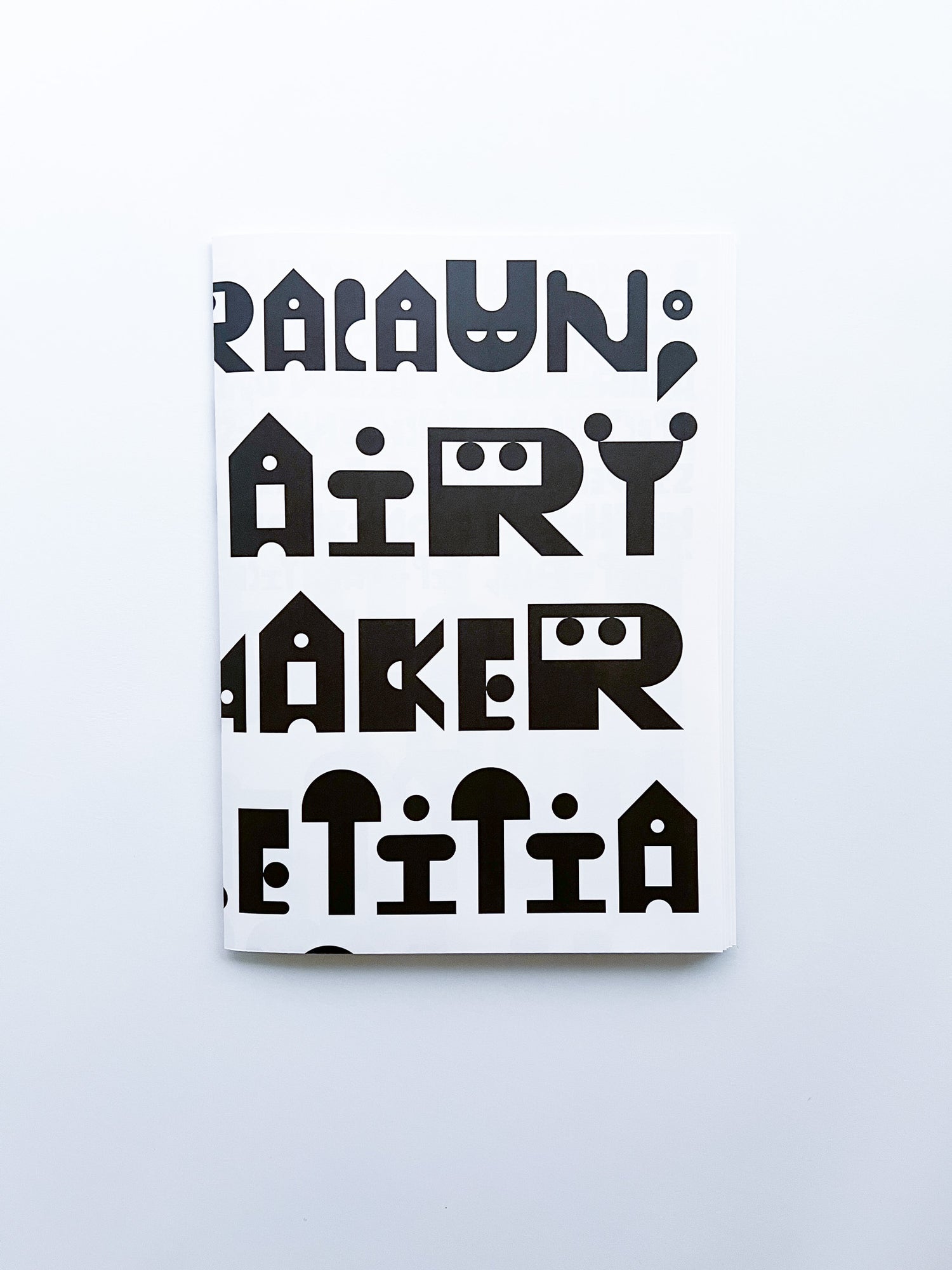 ALIEN SPEECH / TYPE SPECIMEN / Zin Nagao