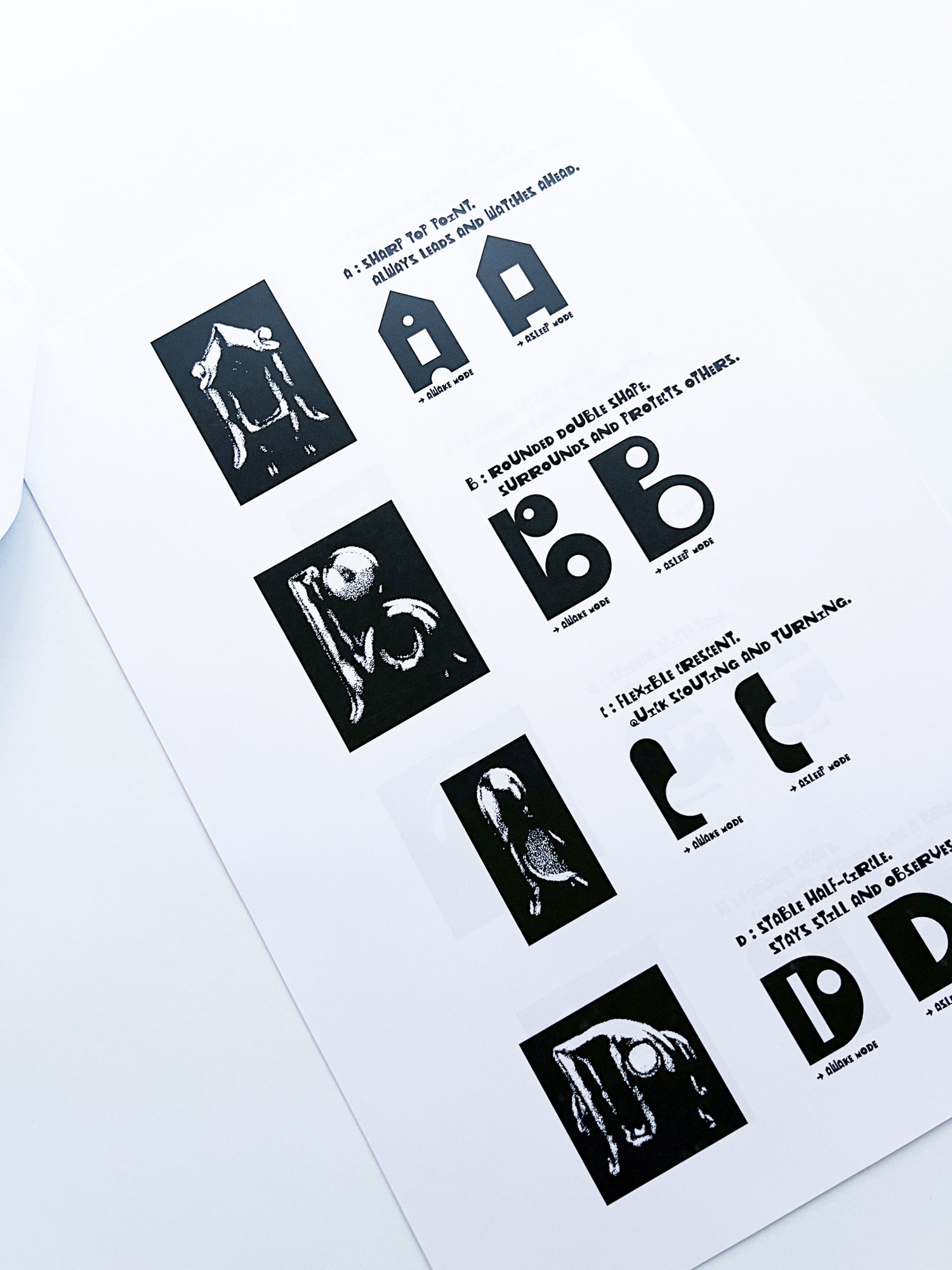 ALIEN SPEECH / TYPE SPECIMEN / Zin Nagao