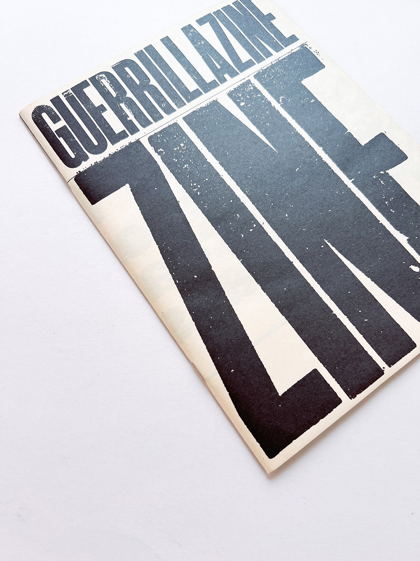 WERK No.X: Meetings in collaboration with Colette and GUERRILLAZINE No.1 (2004/05)