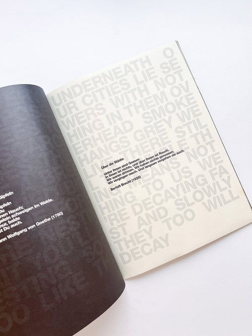 WERK No.X: Meetings in collaboration with Colette and GUERRILLAZINE No.1 (2004/05)